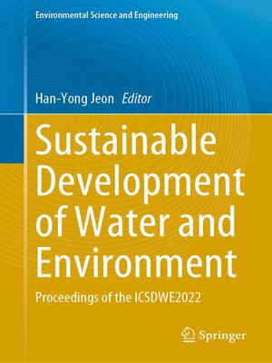 cover image of Sustainable Development of Water and Environment